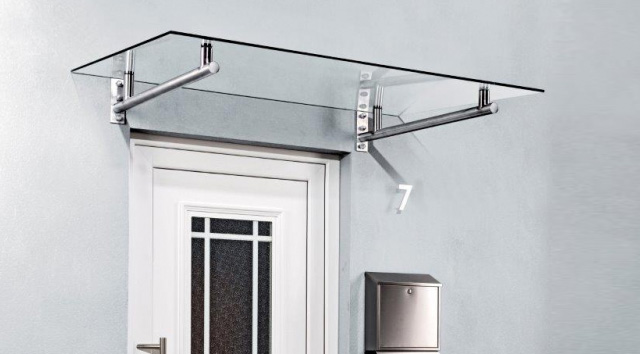 Deurluifel met RVS frame Deurluifel met RVS frame